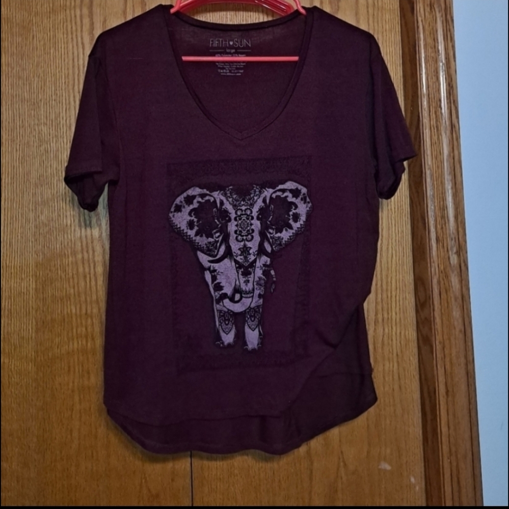 💚Fifth Sun Short sleeve top Large